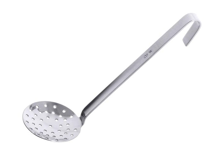 Contacto Schaumlöffel 8 cm rfr flache Form, mit 4 mm Lochung
