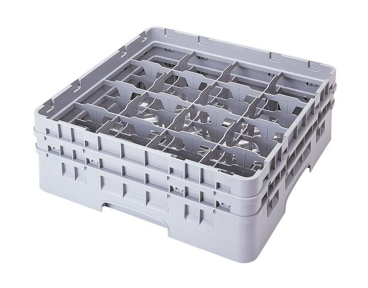Cookmax black Gläserkorb 16 Fächer 50 x 50 x 14,3 cm