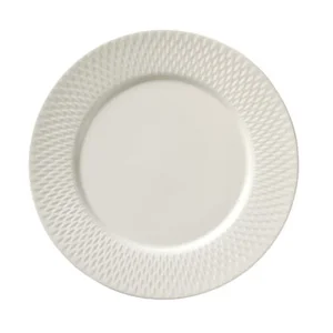 Teller flach 22 cm Fahne Relief Purity Reflections Bauscher