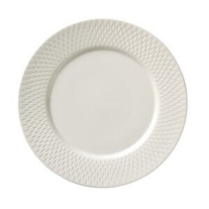 Teller flach 22 cm Fahne Relief Purity Reflections Bauscher