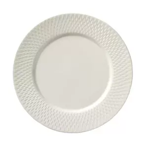 Teller flach 22 cm Fahne Relief Purity Reflections Bauscher