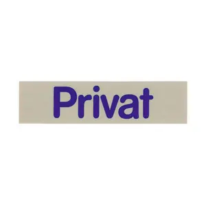 Wortschild PRIVAT Contacto