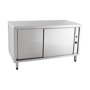 Wärmeschrank 1200 x 600 x 850 mm  ohne Aufkantung m. Türen Cookmax orange
