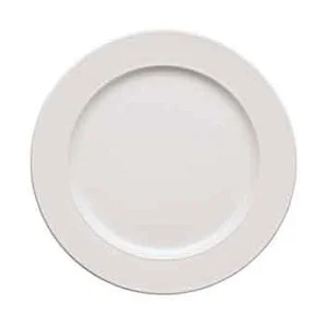 Teller flach Fahne Ø 25 cm Rotondo weiss 