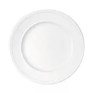 Teller 31 cm fl. steile Fahne Come4Table weiss Bauscher