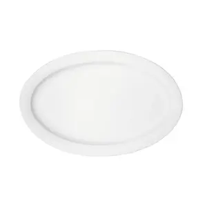 Platte oval 32cm Fahne          9061/32 Dimension weiss Bauscher