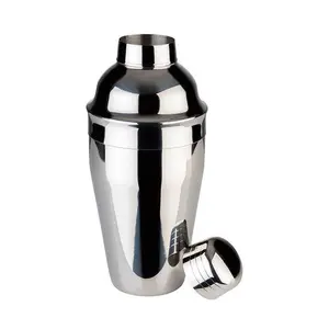 Shaker Edelstahl hochglanz 8,5 cm, H: 20 cm, 0,5 Liter Assheuer & Pott
