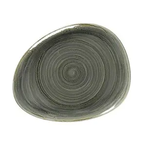 Teller 28x22,6cm organisch Rakstone Spot peridot RAK