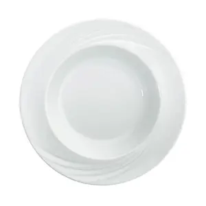 Spezialteller tief Fahne 23 cm Donna Form 1298 weiss Bauscher