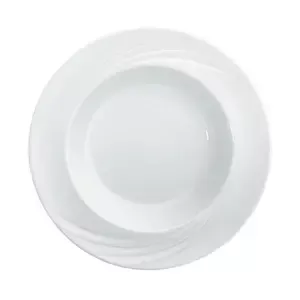 Spezialteller tief Fahne 23 cm Donna Form 1298 weiss Bauscher