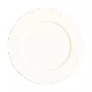Teller rund Ø16cm Ivoris White Gold Queen RAK
