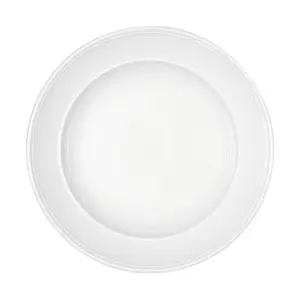 Teller 22 cm tief Fahne Come4Table weiss Bauscher