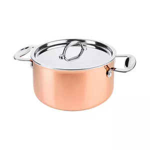 Fleischtopf Kupfer 24 cm Contacto