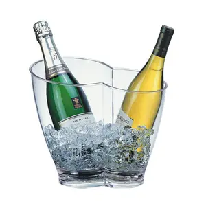 Wein- / Sektkühler klar 30,5 x 21,5 cm, H: 26 cm Assheuer & Pott