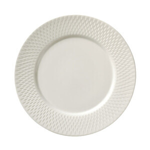 Teller flach 31 cm Fahne Relief Purity Reflections Bauscher