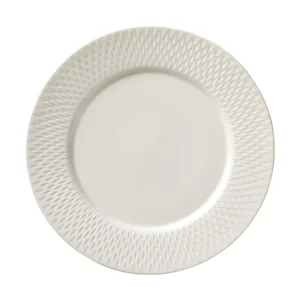 Teller flach 31 cm Fahne Relief Purity Reflections Bauscher