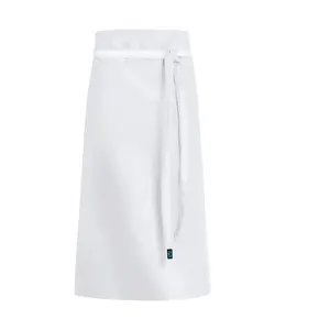Bistro Schürze 100x70cm weiss 65%PES 35%CO Greiff since 1902