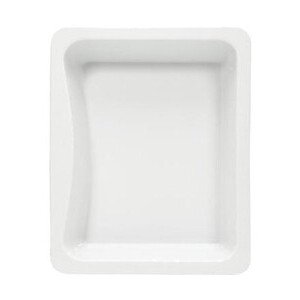 GN-Schale 1/2 - 65 mm Emotion weiss                       -MU- Bauscher