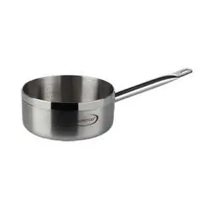 Stielkasserolle Ø 20cm 2,8L flach Gourmet mit Schüttrand 