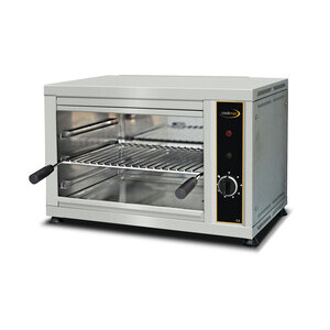 Salamander 3 Einschubhöhen 607 x 370 x 370 mm Cookmax black