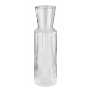 Glaskaraffe Lines Ø 8 cm H: 27 cm 0,9 Liter Assheuer & Pott