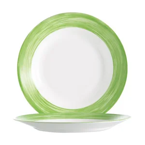 Teller flach 23,5cm Brush green 