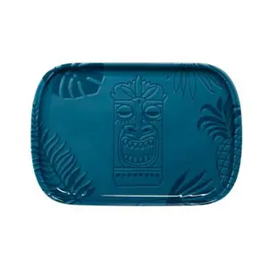 Steak Platte 30x20cm Fusion Aztek türkis RAK