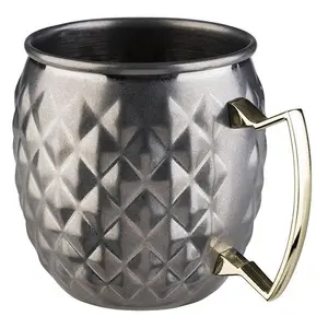 Becher Moscow Mule Edelstahl Ø 9,5 cm H: 10 cm Assheuer & Pott