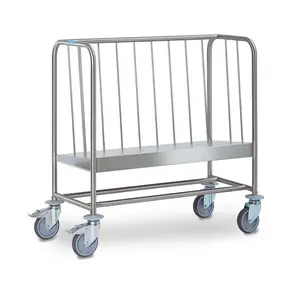 Tellertransportwagen 1-fach hohe Variante Cookmax silver