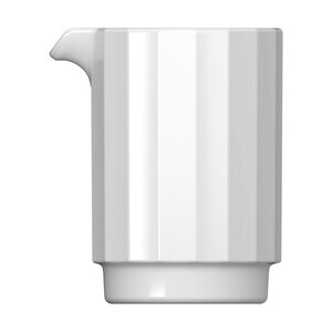 Gießer ohne Henkel 0,15l Edge weiß Bauscher