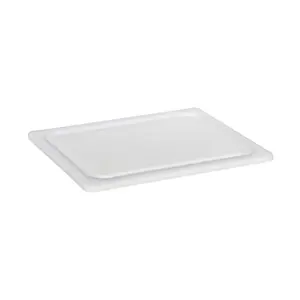 Luftdichter Deckel GN1/2 weiss f. Frischhalteboxen / Polycarbonatb. Cookmax black
