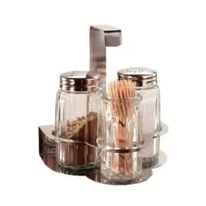 Salz/Pfeffer/Zahnstocher-Set 