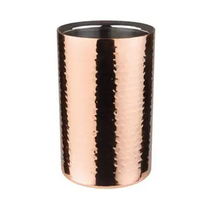 Flaschenkühler COPPER H:20cm Edelstahl außen Kupferoptik Assheuer & Pott