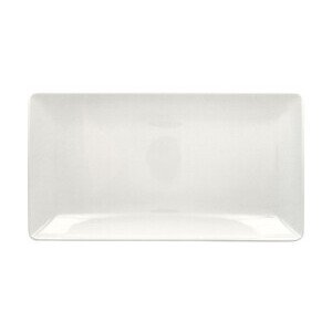 Servierteller 33x18,1x2,7cm recht. Fusion Vintage weiss RAK