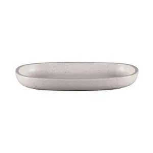 Platte oval 22,5x15cm tief Rakstone Ease clay RAK
