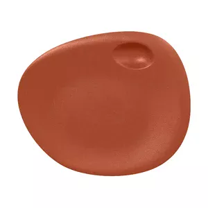 Teller 31x26,5cm coup Fusion Neofusion braun RAK