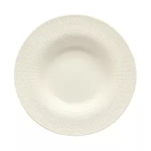 Teller tief 30cm Fahne Generation 934 weiss Struktur   - MU - Schönwald