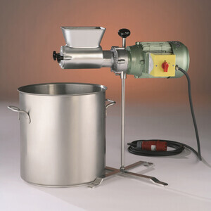 Spätzlemaschine D-90-E elektro mit Ständer und 3 Einsätze Delta-Werk