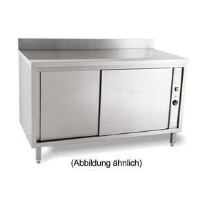 Wärmeschrank 1000 x 600 x 850 mm 5cm Aufkantung m. Flügeltüren Cookmax black