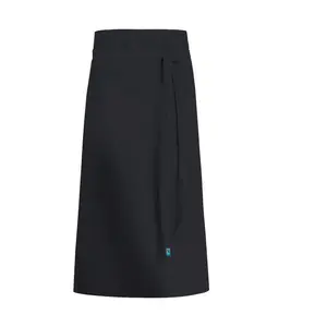 Bistro Schürze 100x70cm schwarz 65%PES 35%CO Greiff since 1902