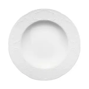 Teller tief 23cm                5714/23 Mozart Weiss Bauscher
