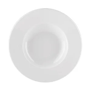 Teller tief Fahne 24 cm Fine Dining Form 900 weiss      - MU - Schönwald