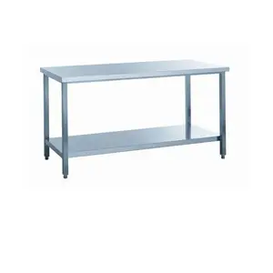 Arbeitstisch, verschweißt ohne Aufkantung B 1900 x T 700 x H 850mm Cookmax black