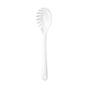 Spaghettilöffel 31cm weiss Kunststoff 
