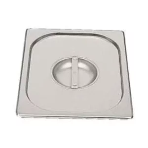 GN Deckel 1/6 ohne Löffelausschnitt Edelstahl 