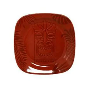 Teller quadr. 14x14cm Fusion Aztek rot RAK