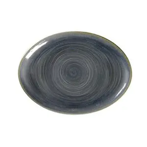 Platte oval 26x19cm Rakstone Spot jade RAK