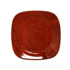 Teller quadr. 14x14cm Fusion Aztek rot RAK