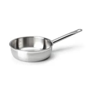 Sauteuse 24cm 3,4L Profi Schafferer  Edelstahl Schafferer