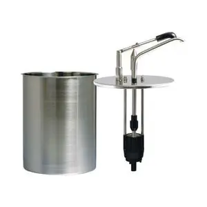 Dosierspender mit Edelstahl-Behälter 4 l Cookmax black